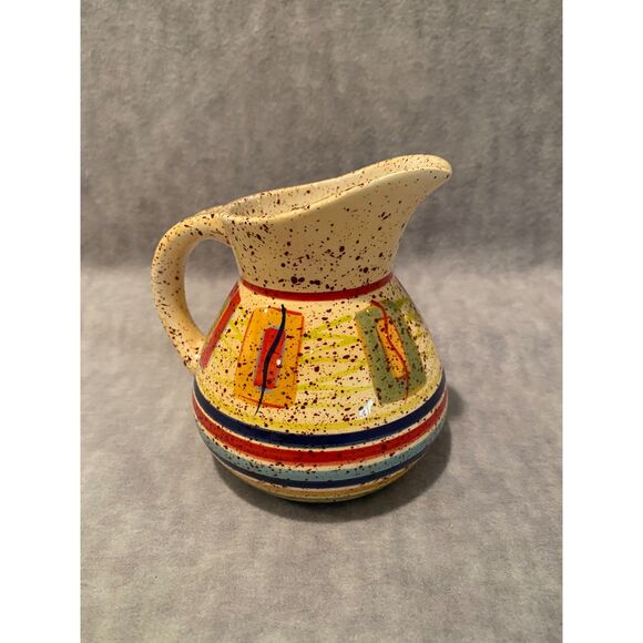 2004 Pfaltzgraff Sedona Creamer Stoneware Hand Painted 12 oz. Southwest NEW‎ - Picture 6 of 6